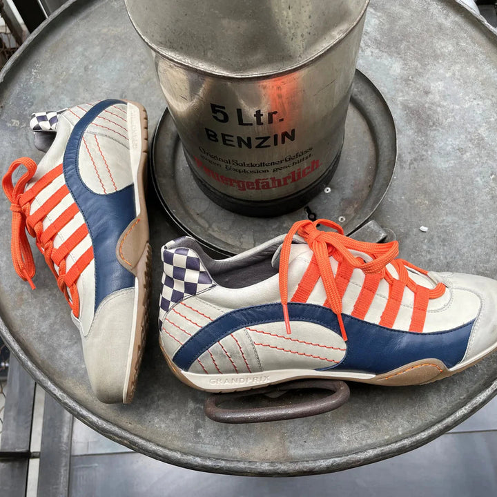 Women's Racing Sneaker in Racing Oil