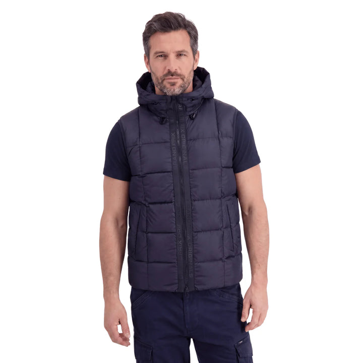 Road & Race Vest in Navy
