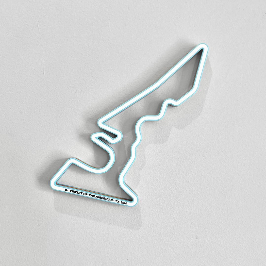 Track Maps - set of 5 in Gulf Blue