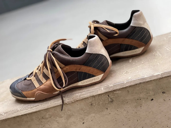 Men's GrandPrix Sneaker in Designo Marron