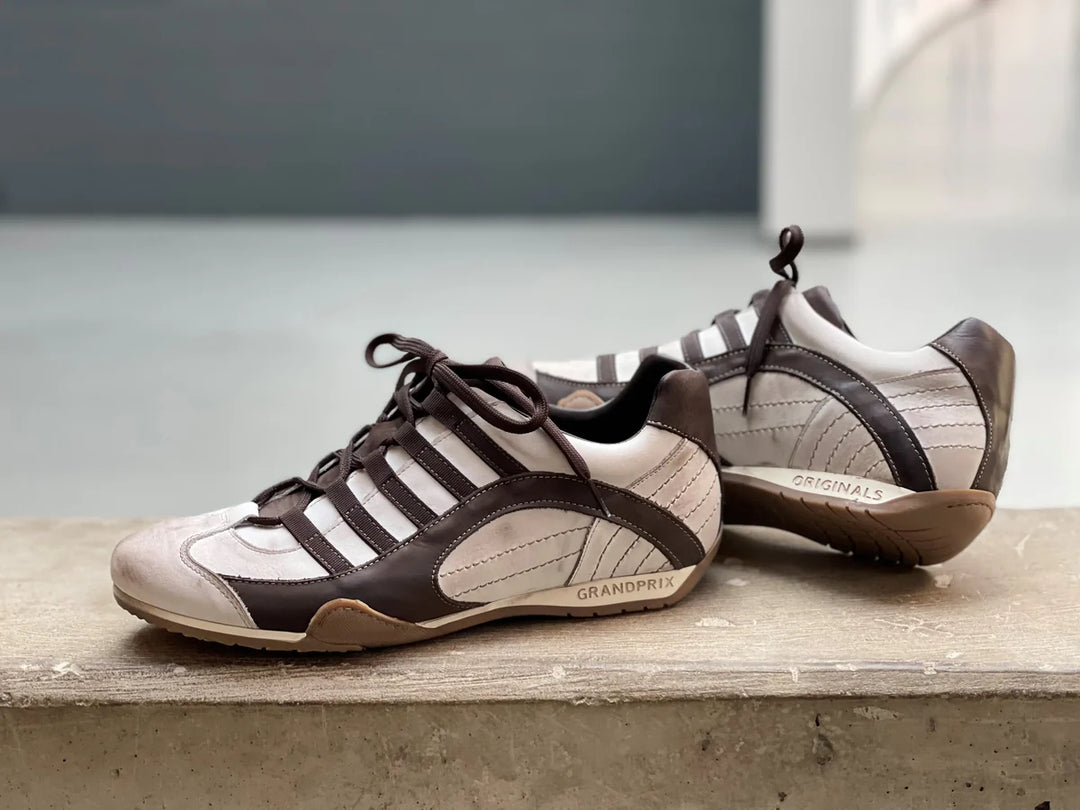 Men's GrandPrix Sneaker in Off White