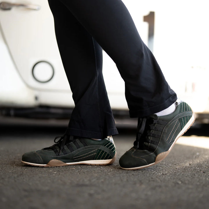 Women's Racing Sneaker in Brexit Green
