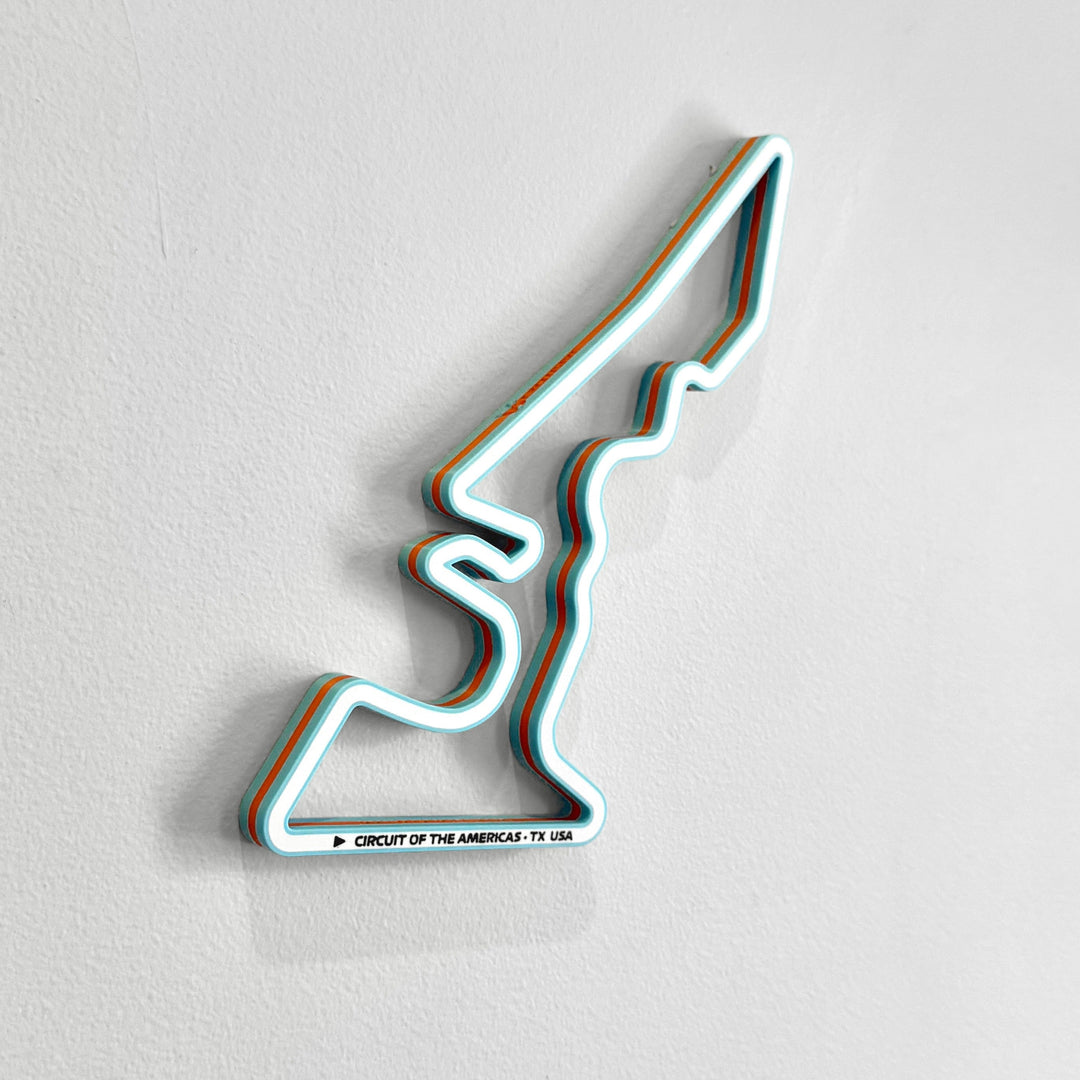 Track Maps - set of 5 in Gulf Blue