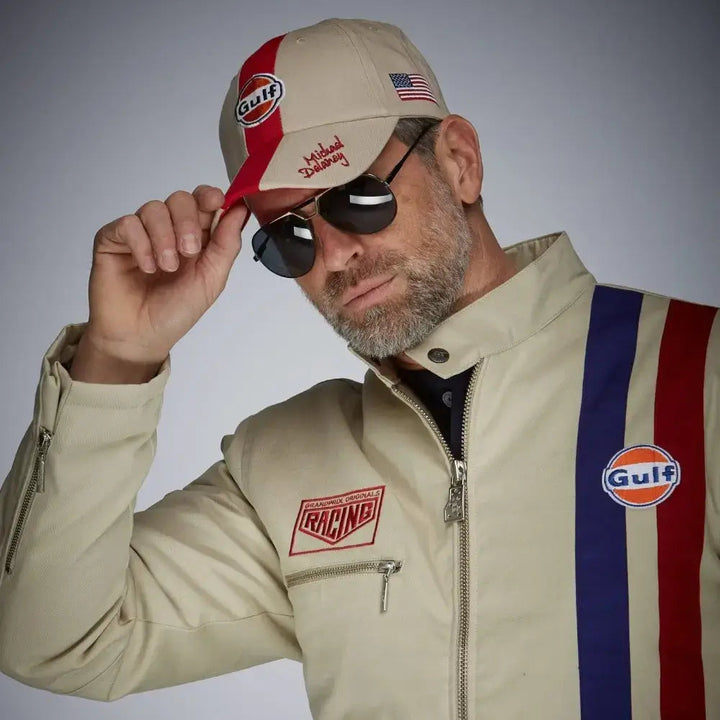 Gulf Roadmaster Cotton Jacket in Sand