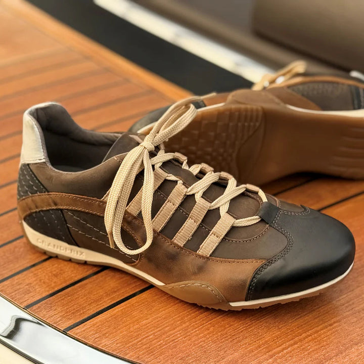 Men's GrandPrix Sneaker in Designo Marron
