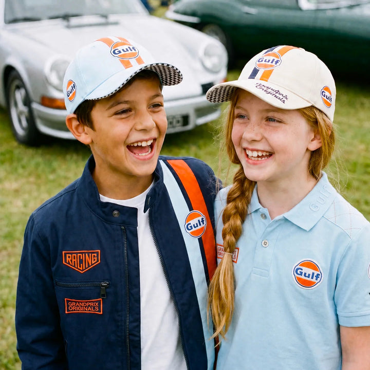 Kids Gulf 1970 Baseball Cap / Hat in Gulf Blue
