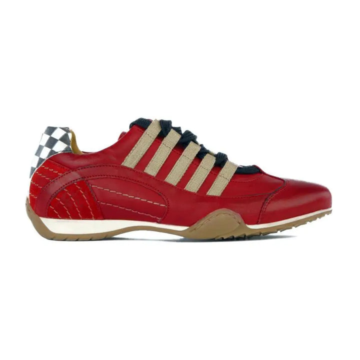 Women's Racing Sneaker in Corsa Rosso