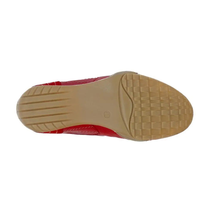 Women's Racing Sneaker in Corsa Rosso