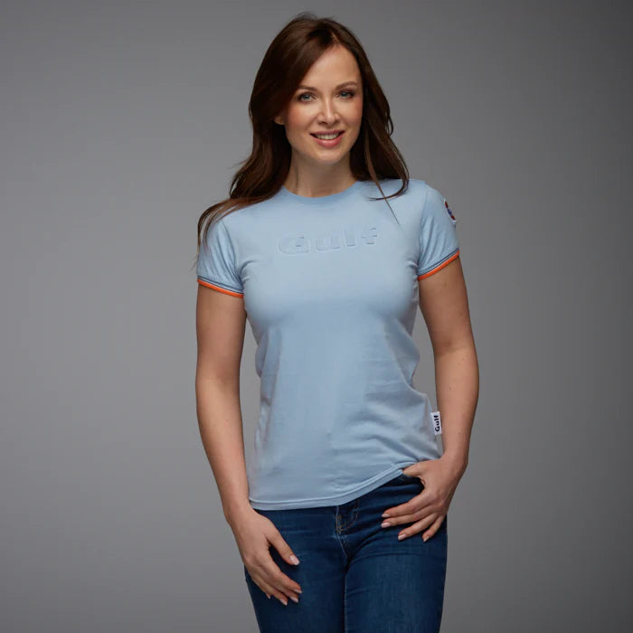 **NEW** Women's Gulf 3D T-Shirt in Light Blue
