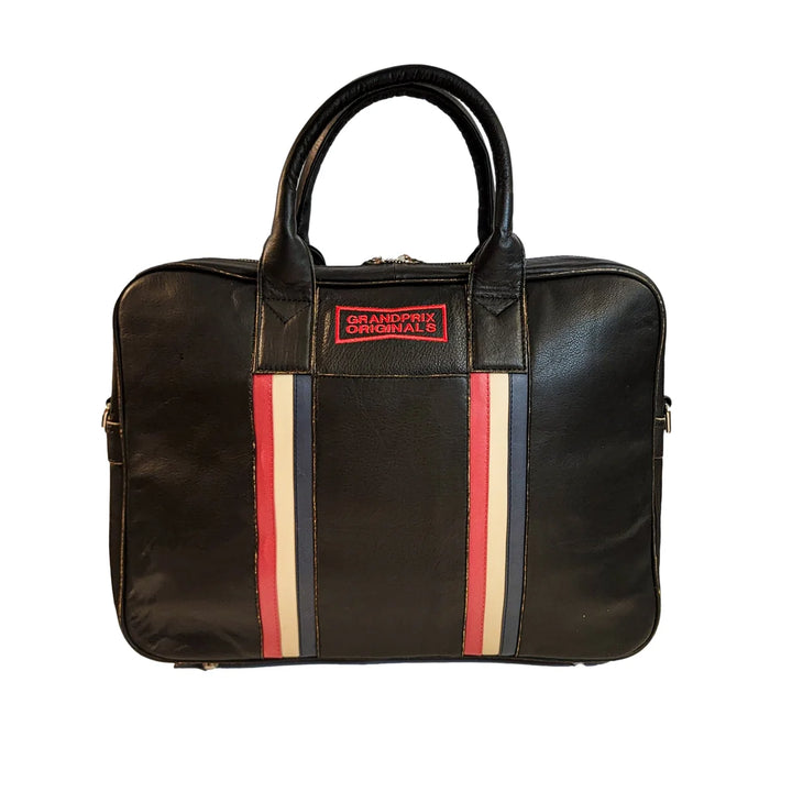 Vintage Leather Mission Possible Laptop Brief