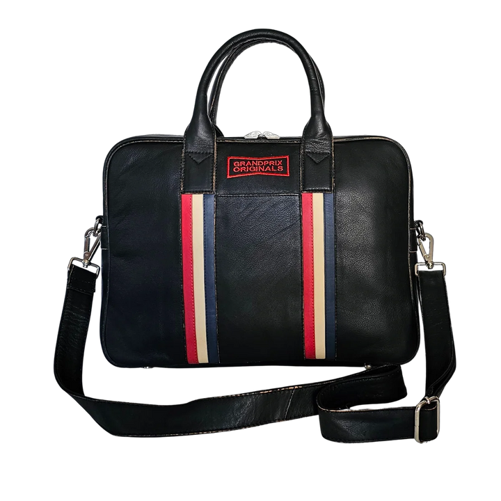 Vintage Leather Mission Possible Laptop Brief