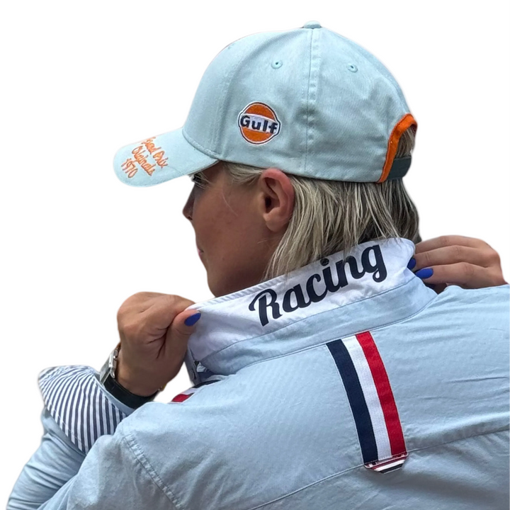 Gulf 1970 Baseball Cap / Hat in Gulf Blue