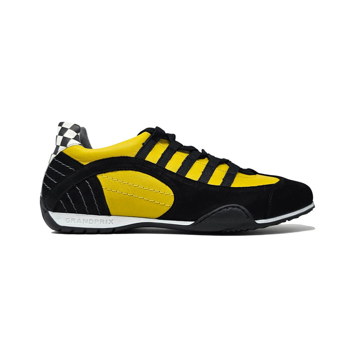 Men's Racing Sneaker in High-Octane Yellow