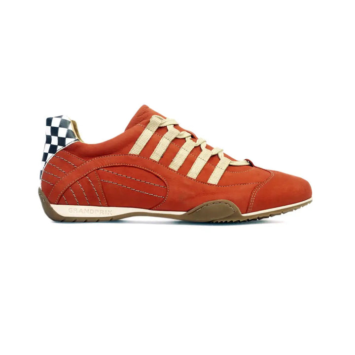 Men's Racing Sneaker in Vintage Orange