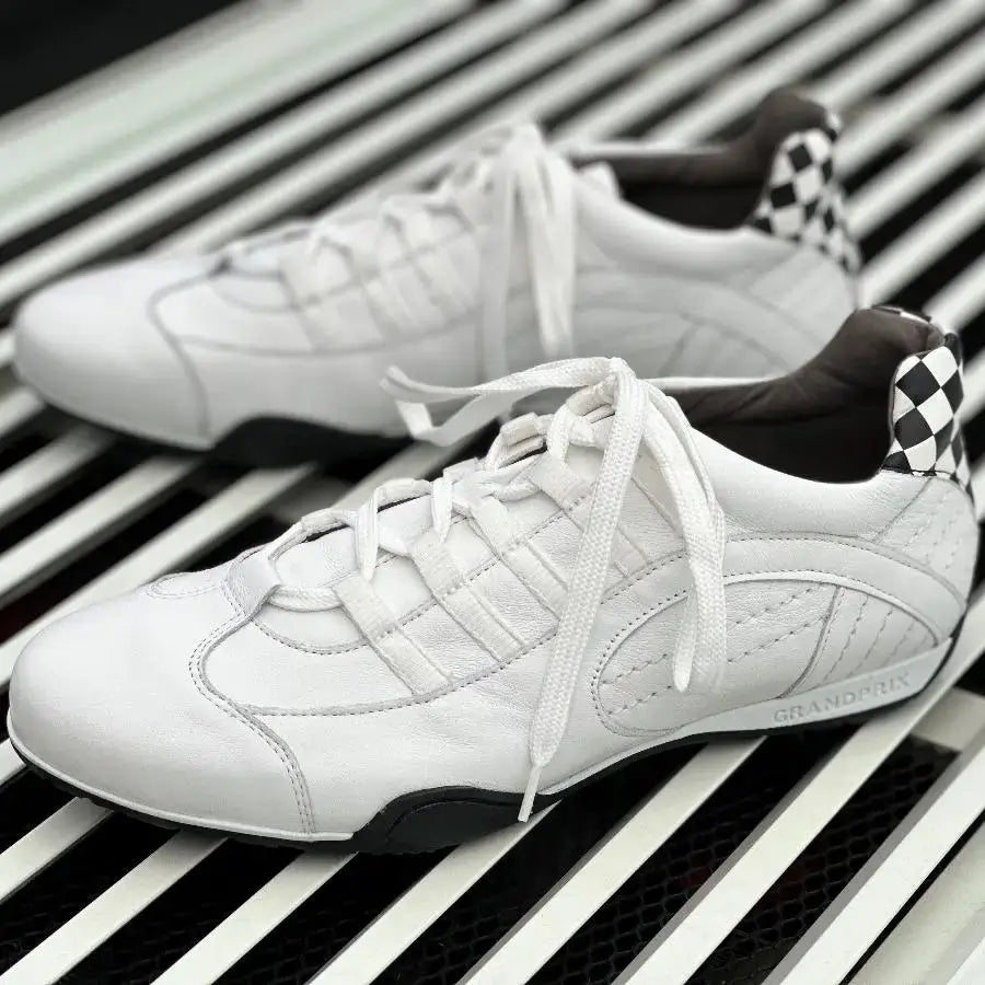 Women's Racing Sneaker in White