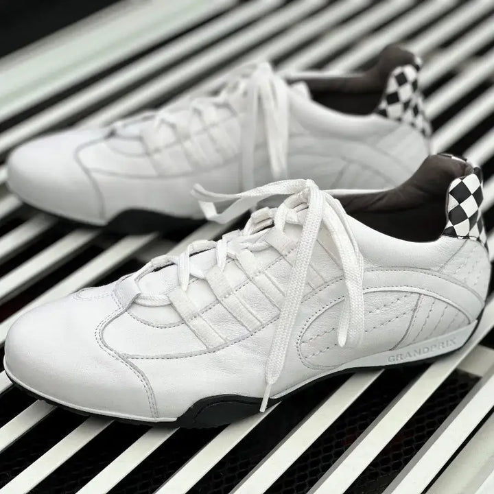 Women's Racing Sneaker in White