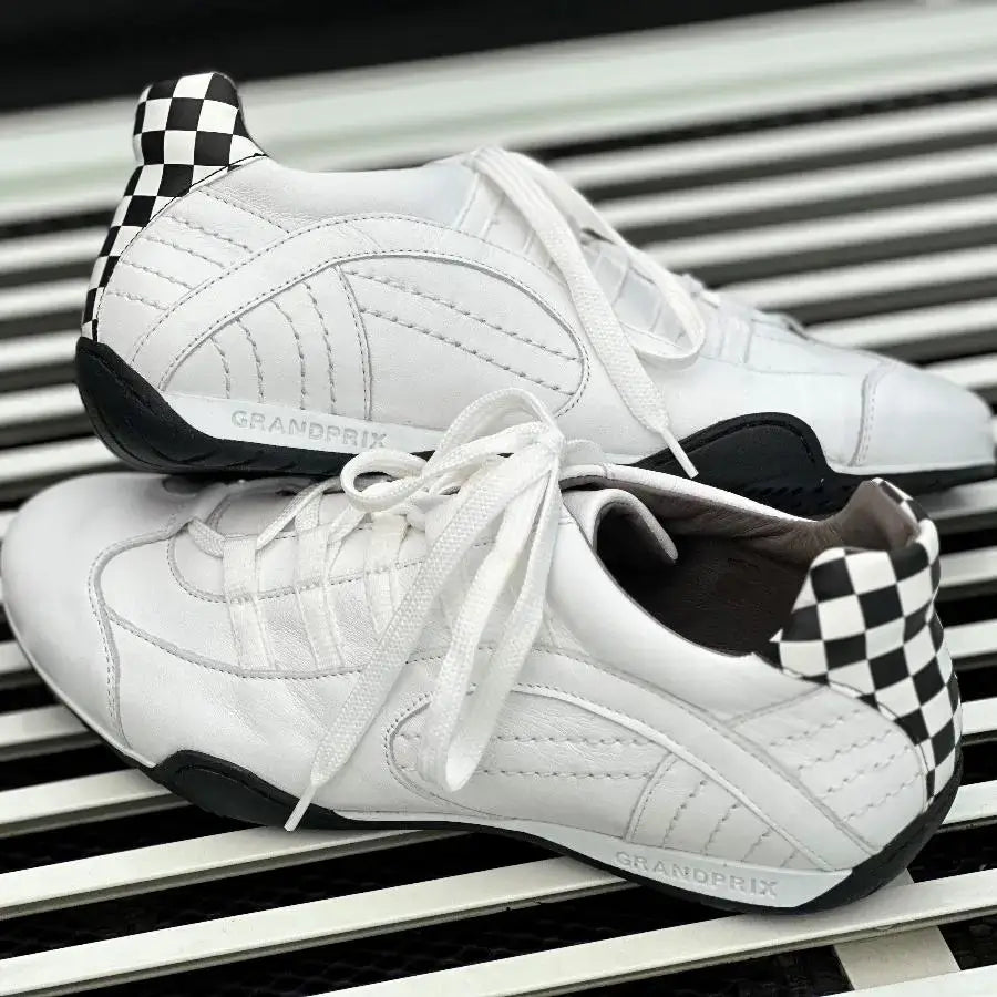 Women's Racing Sneaker in White