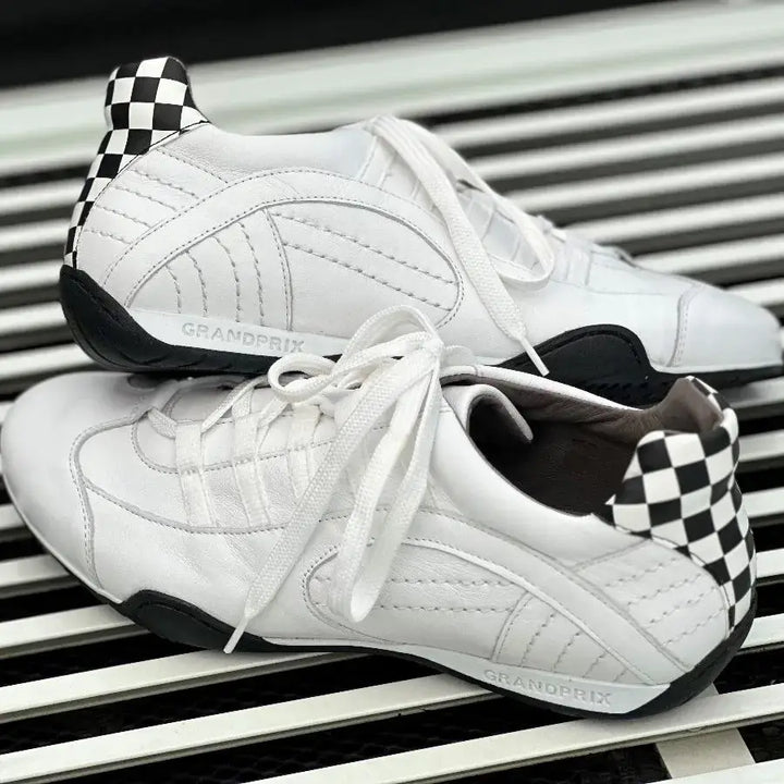 Women's Racing Sneaker in White