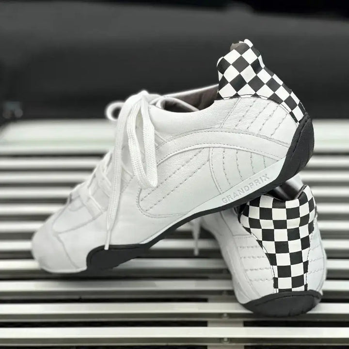 Women's Racing Sneaker in White