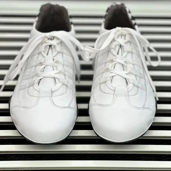 Women's Racing Sneaker in White