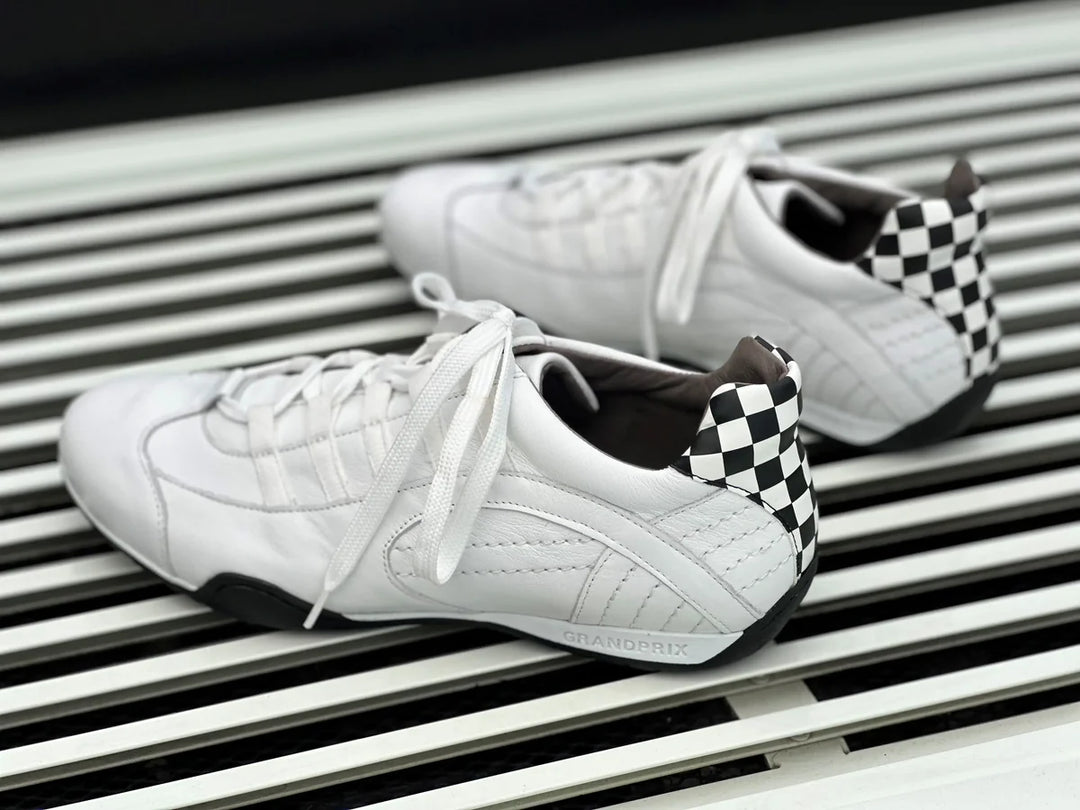 Women's Racing Sneaker in White