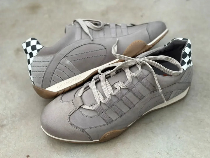 Men's Racing Sneaker in Titanium Grey
