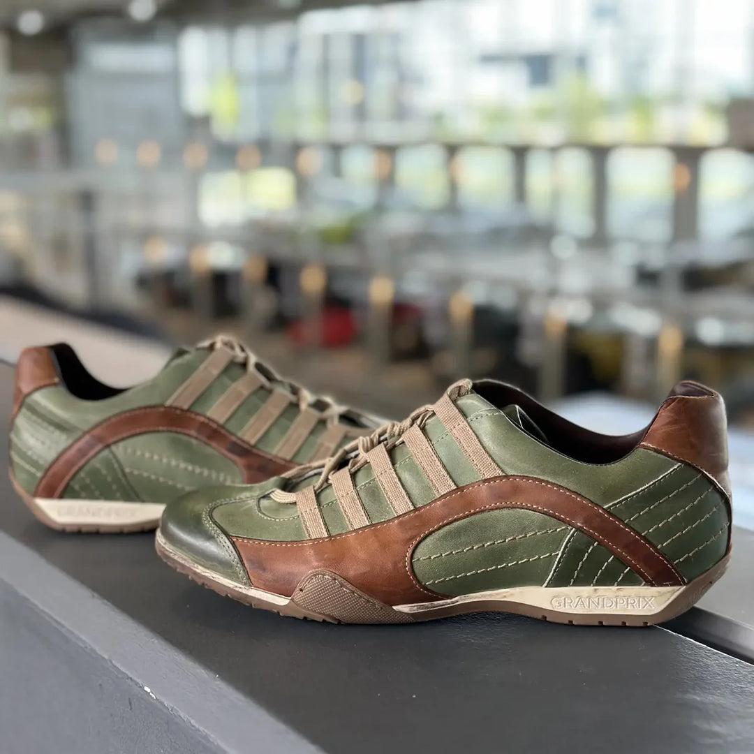 Men's GrandPrix Sneaker in Verdolino