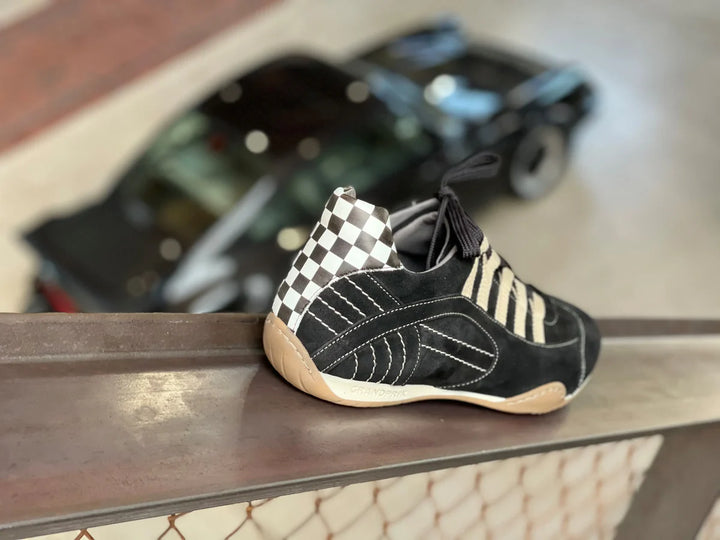 Women's Racing Sneaker in Brexit Green