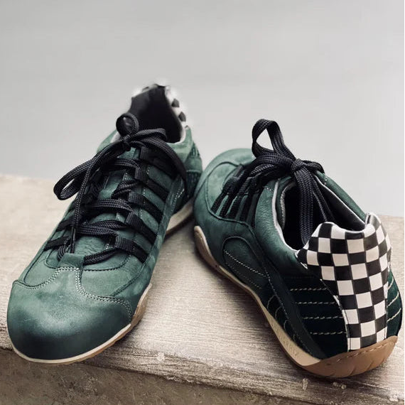 Men's Racing Sneaker in Brexit Green