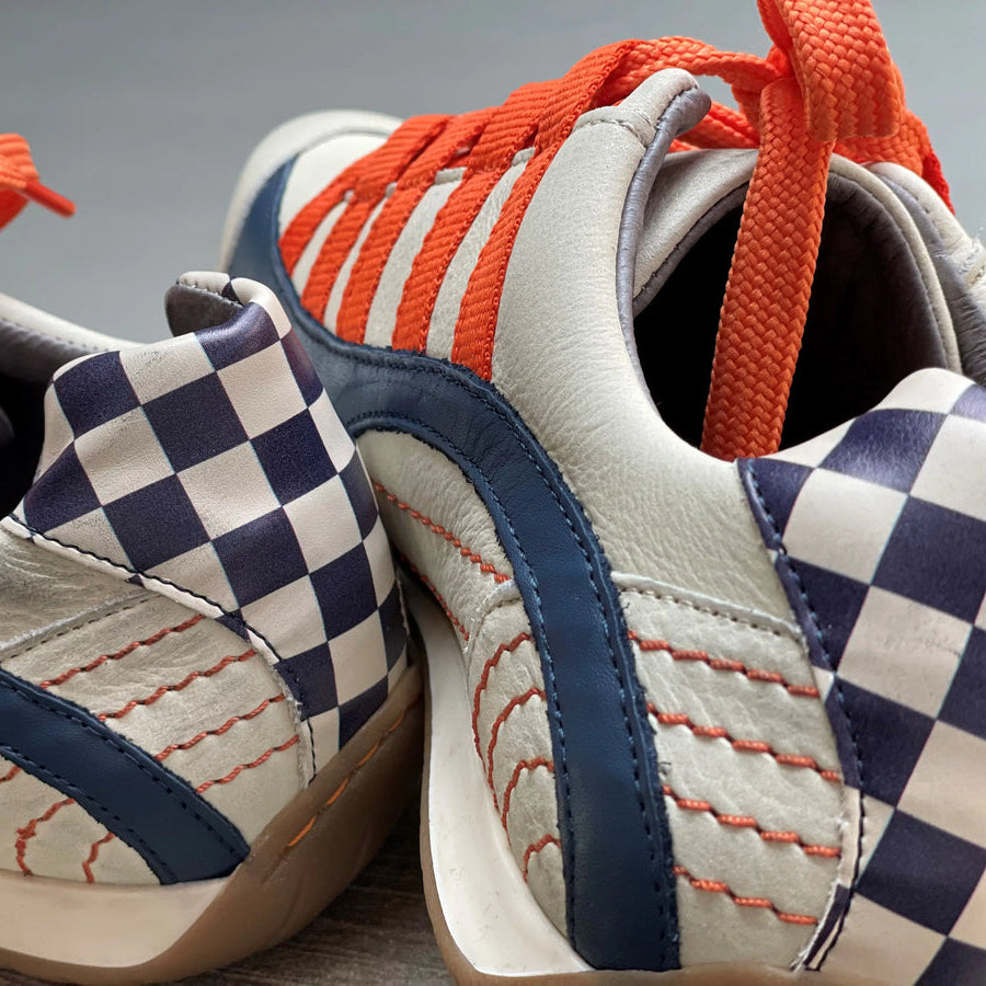 Women's Racing Sneaker in Racing Oil