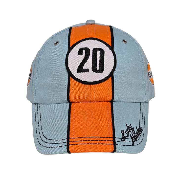 Gulf #20 Baseball Cap / Hat in Gulf Blue