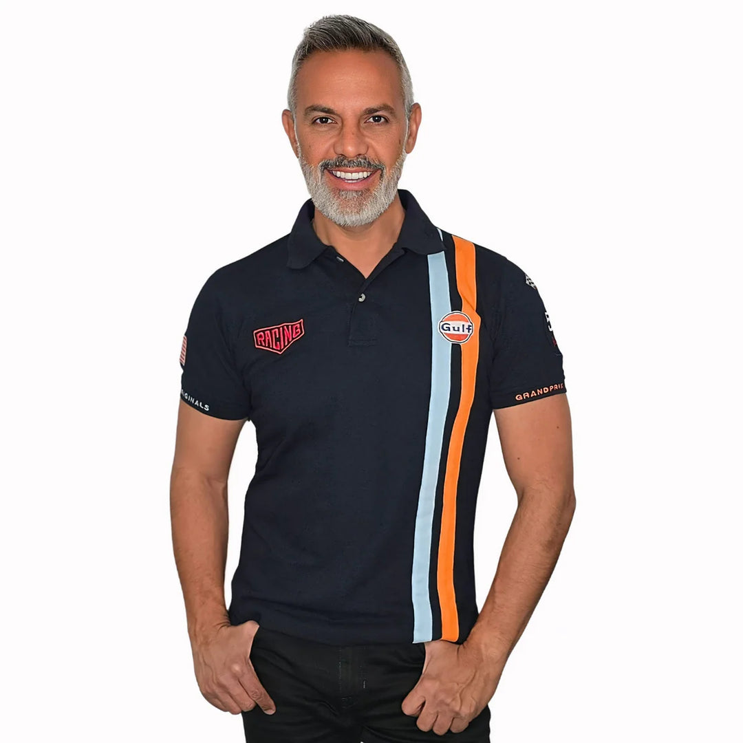 Gulf Roadmaster Polo in Navy
